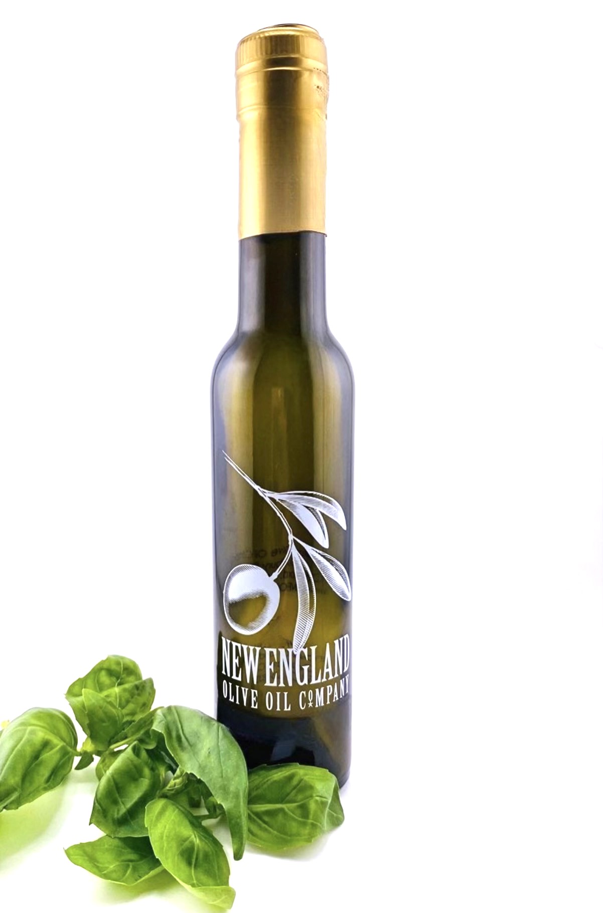 Basil Extra Virgin Olive Oil New England Olive Oil Co
