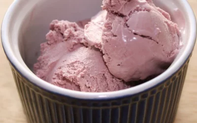 BLUEBERRY & FRESH LEMON OLIVE OIL GELATO
