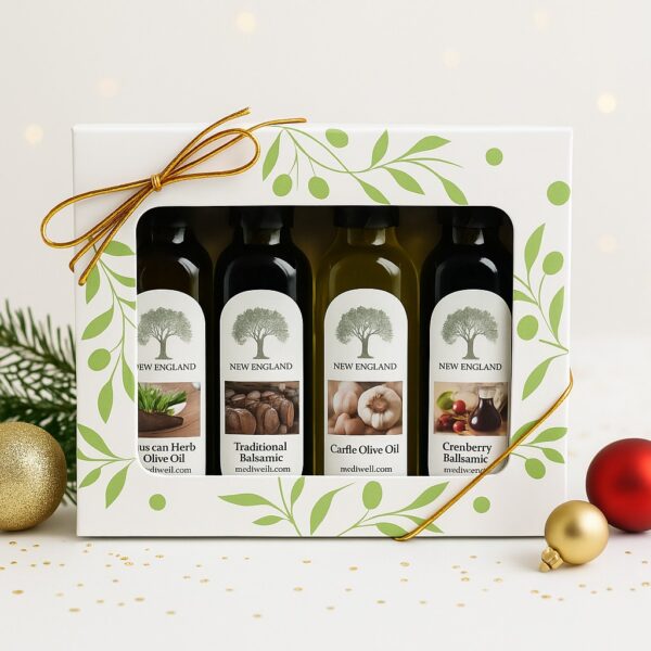 4 Pack Gift Set - Green & White Box